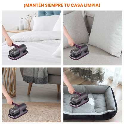 VitaClean - Aspiradora Portátil UV Inalambrico | Poder de Succión y Esterilización Total